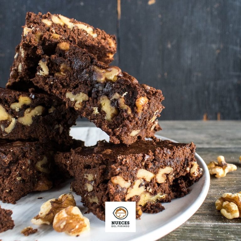 receta brownie de chocolate con nueces