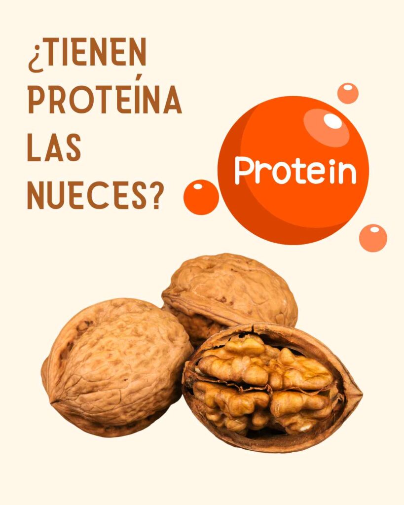 tienen proteínas las nueces